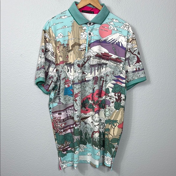 NWT Greyson Forbidden City Golf Polo - Picture 10 of 11